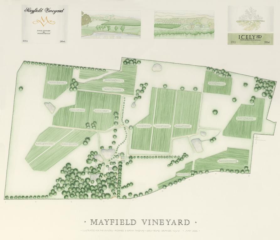 Mayfield Vineyard Orange Extérieur photo